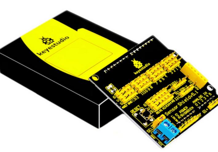 [KS0004] Keyestudio Sensor Shield V5 for Arduino