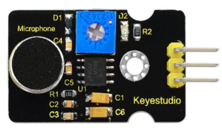 [KS0035] Keyestudio Analog Sound Sensor for arduino