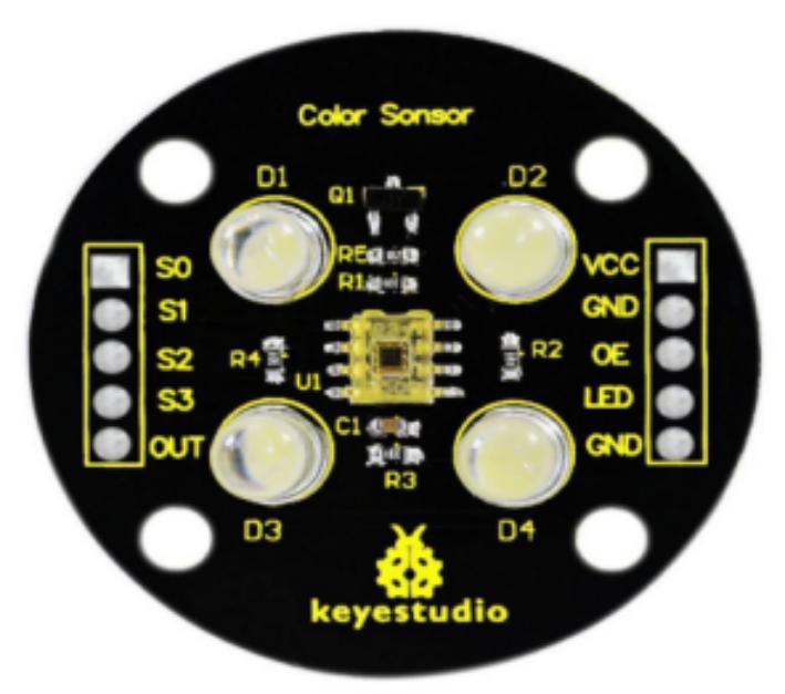 [KS0053] Keyestudio Color Recognizing Sensor