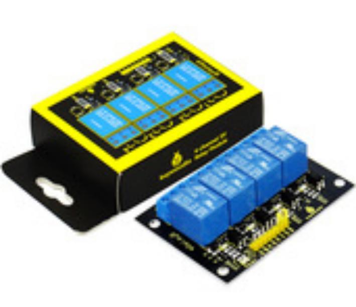 [KS0058] Keyestudio 4-channel Relay 5V Module