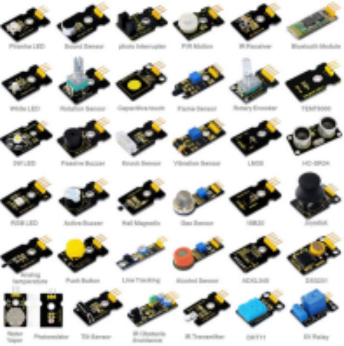 [KS0068] New sensor kit 37 in 1 box for Arduino