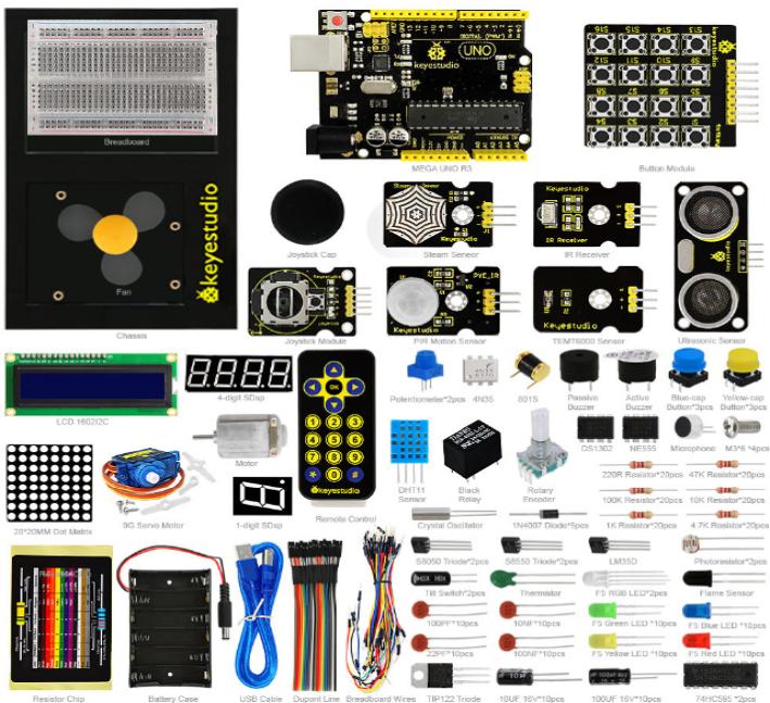 [KS0081] Keyestudio Maker learning kit for Arduino starter with UNO R3