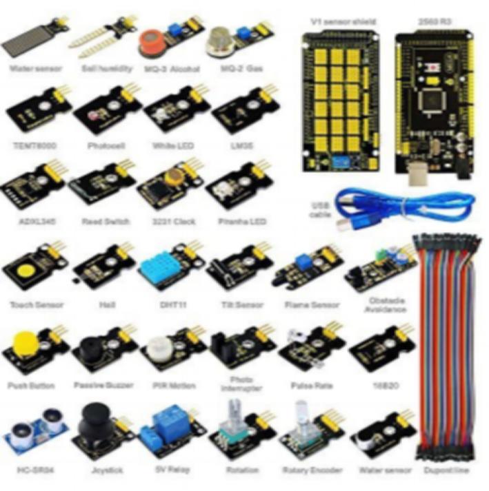 [KS0084] New keyestudio New sensor kit with MEGA 2560 R3 for Arduino Starter