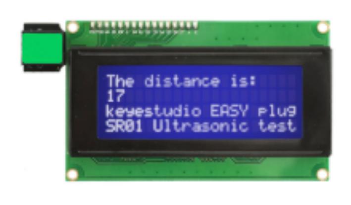 [KS0138] Keyestudio EASY plug IIC I2C 1602 LCD Module