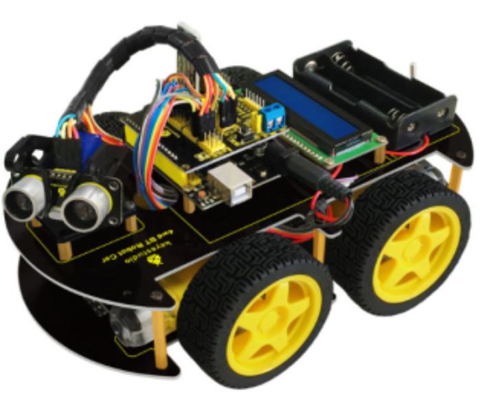 [KS0192] 2000 Keyestudio 4WD BT Robot Car
