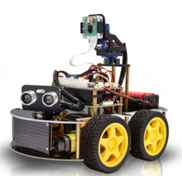 [KS0223] Keyestudio 4WD Robot Car for Raspberry Pi