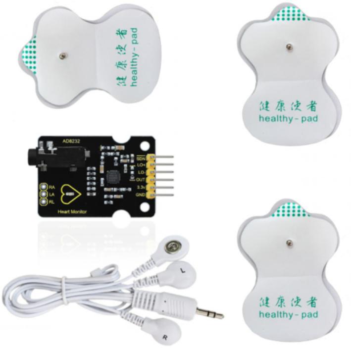 [KS0261] AD8232 Ecg measurement module pulse
