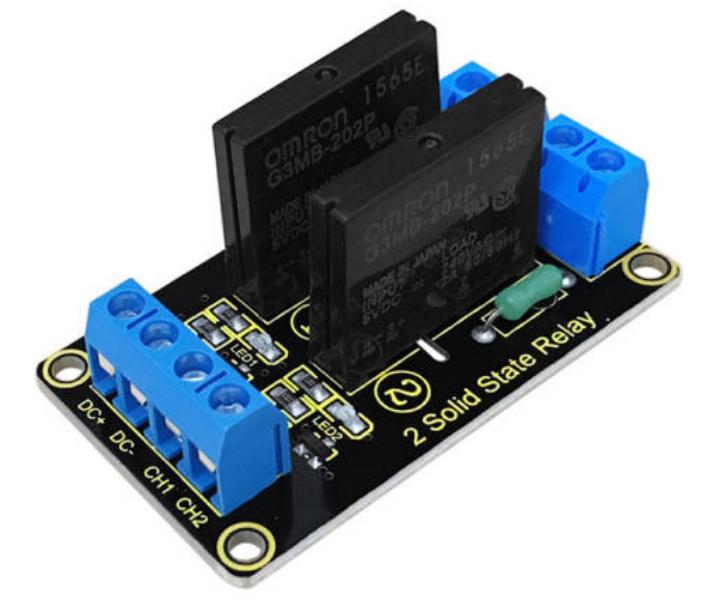 [KS0264] Keyestudio two Channel Solid State Relay Module