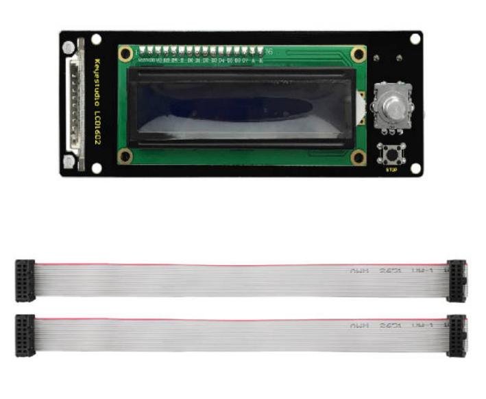 [KS0290] keyestudio LCD1602 3D Module For arduino /3 D printer