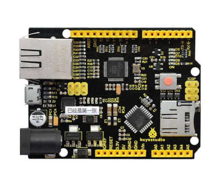 [KS0304] W5500 ETHERNET DEVELOPMENT BOARD (WITHOUT POE)