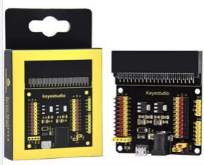 [KS0360] Keyestudio Sensor Shield V2 for BBC micro bit (Black and Eco-friendly)
