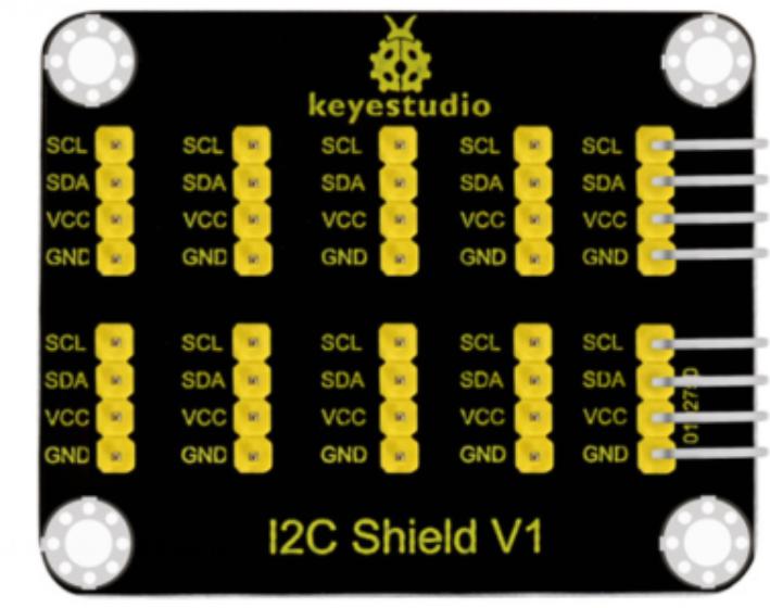 [KS0392] keyestudio I2C Interface Conversion Shield