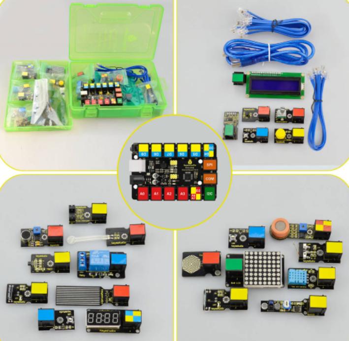 [KS0397] EASY PLUG Super Starter Kit For Arduino STEM EDU