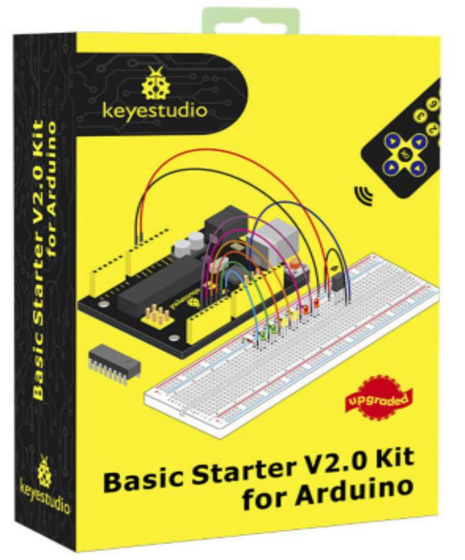[KS0403] keyestudio Basic Starter V2 (with UNO R3 Board)Kit for Arduino