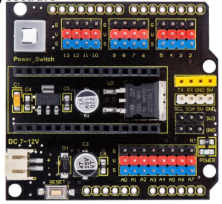 [KS0425] keyestudio nano shield