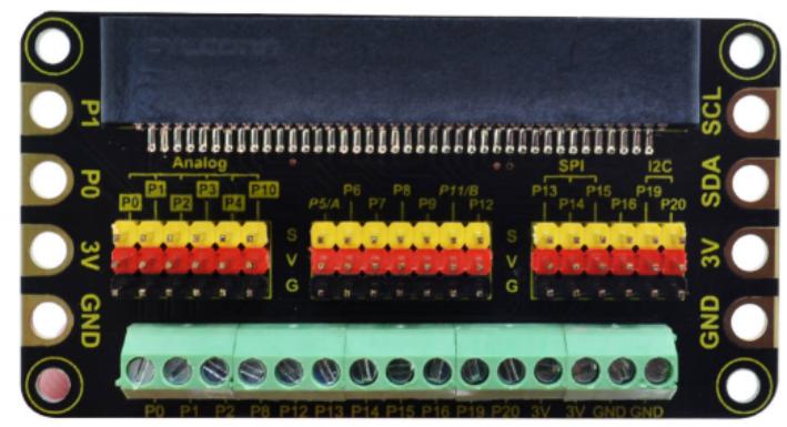 [KS0433] keyestudio Terminal Blocks Shield For BBC micro:bit