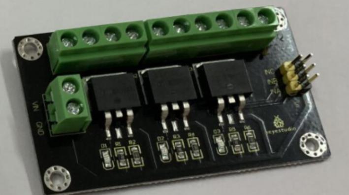 [KS0449] Keyestudio 3-channel IRF540NS high current MOS tube module