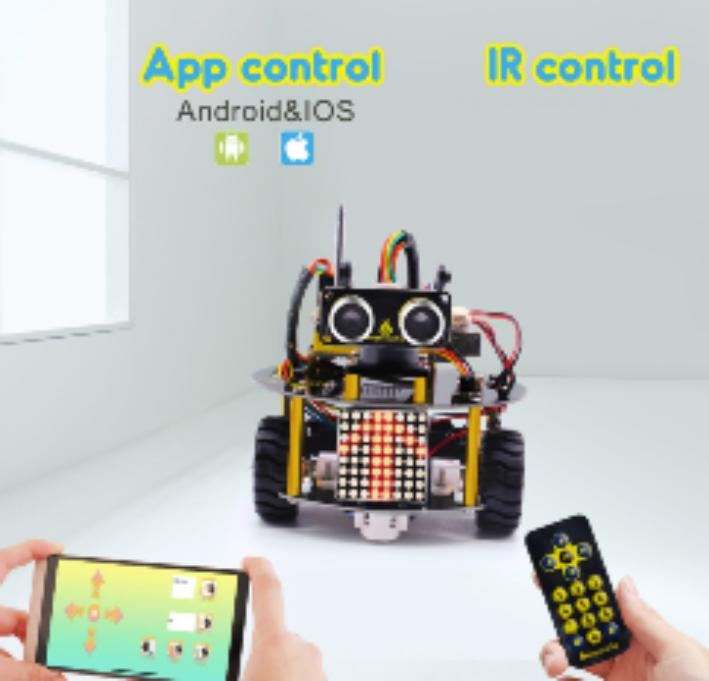 [KS0464] keyestudio Smart Little Turtle Robot V3.0/Support IOS &Android APP Control
