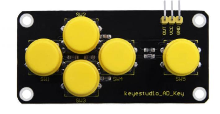 [KS0466] Keyestudio AD KEY Button Module for Arduino
