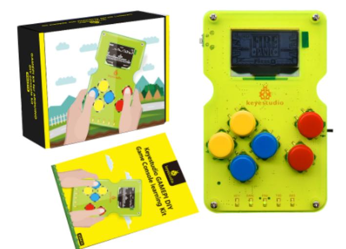 [KS0474] Keyestudio GAMEPI ATMEGA32U4 DIY Kit