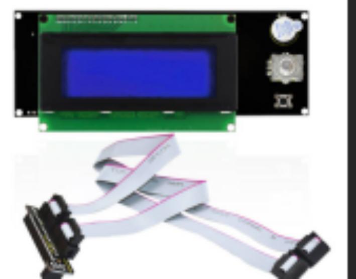 [KS0477] keyestudio RAMPS1.4 / 2004 LCD control panel +Cable +adapter