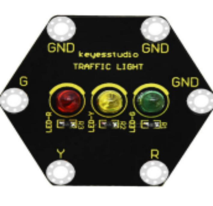 [KS0480] Keyestudio micro bit honeycomb Traffic light module