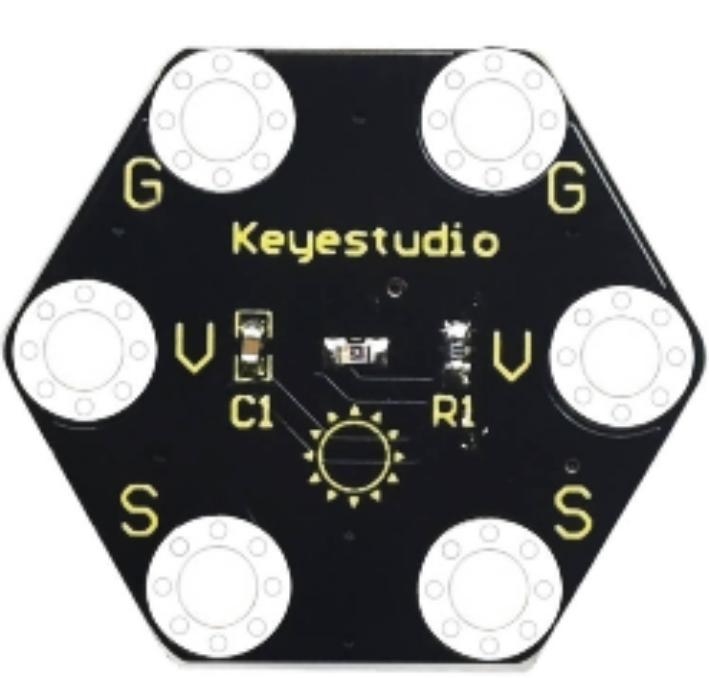 [KS0491] Keyestudio Micro bit Honeycomb Photoresistor