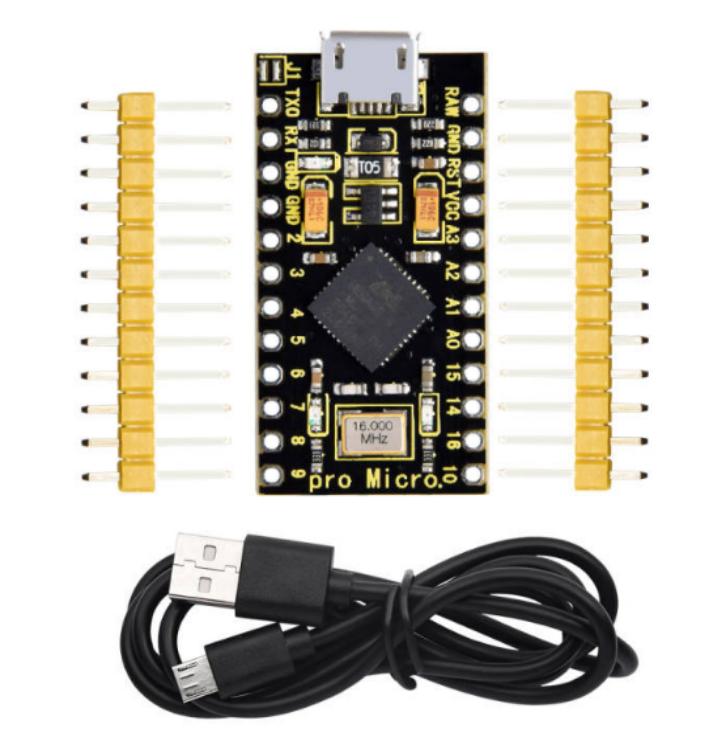 [KS0503] Keyestudio PRO MICRO 5V 16MHZ Development Board