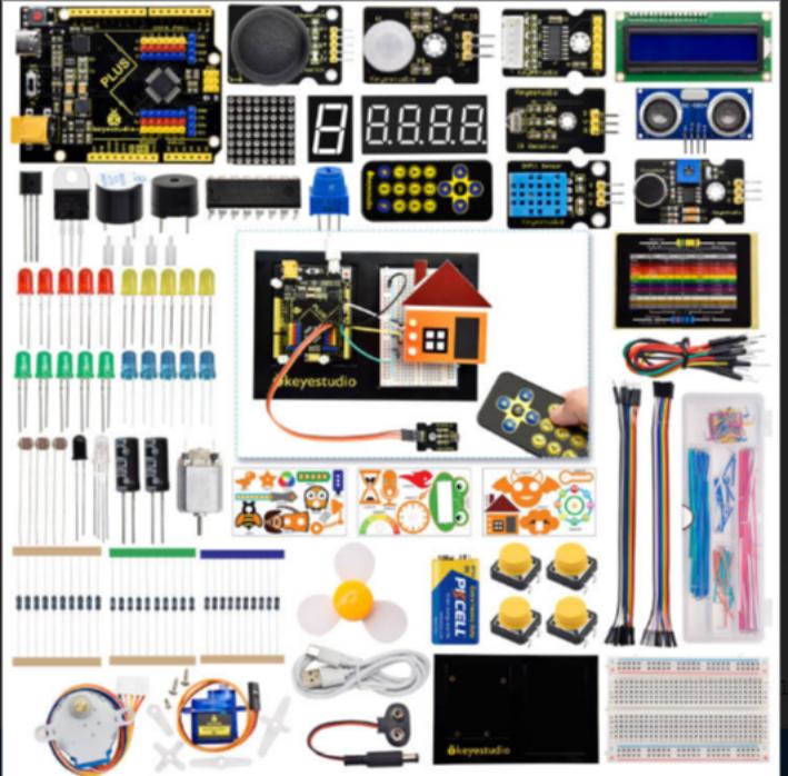 [KS0505] Keyestudio STEM Star ter Kit with UNO Plus board