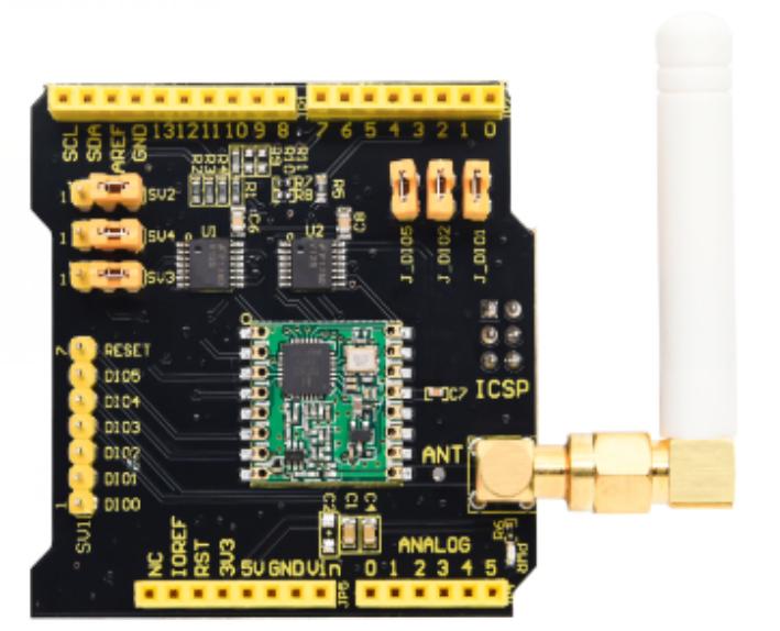 [KS0515] Keyestudio LoRa wireless expansion board RFM69HCW 868mhz