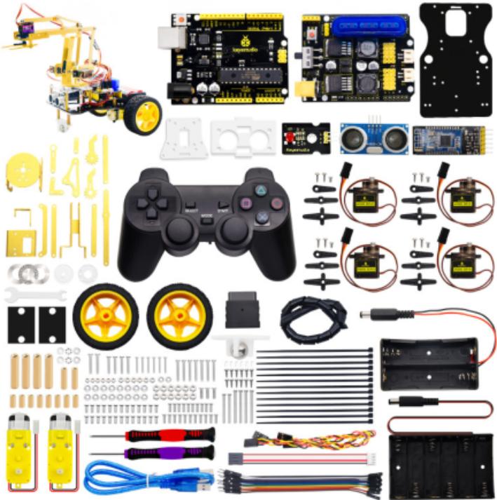 [KS0520] 4DOF Mechanical Robot Arm Car