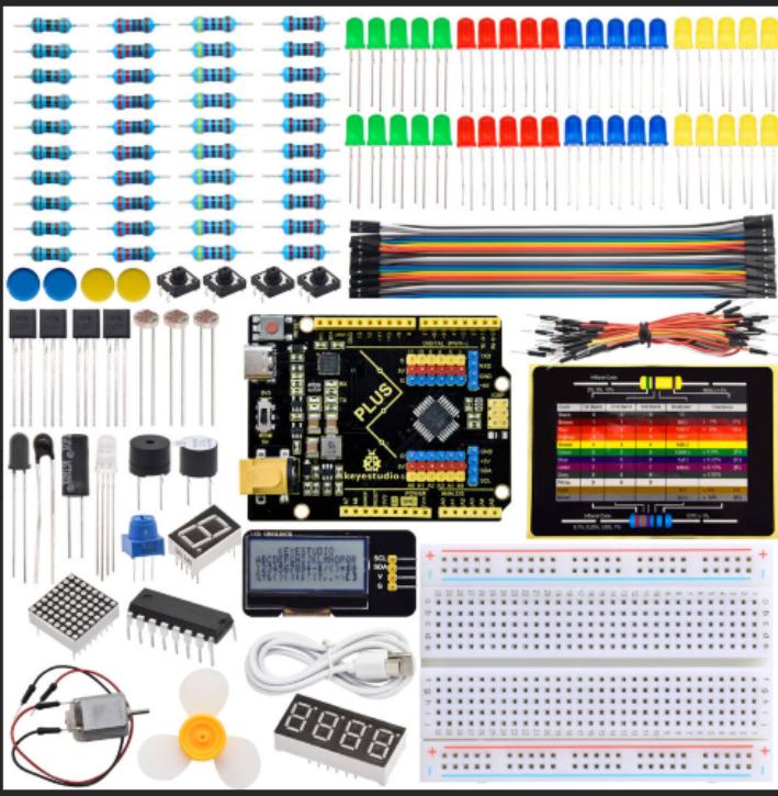 [KS0540] Keyestudio Basic Starter Kit for Arduino （with board)