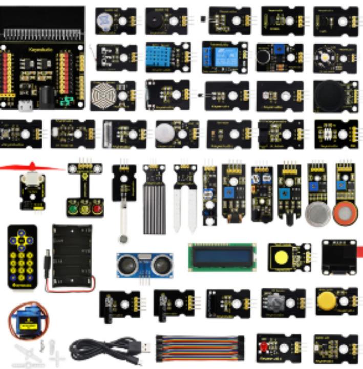 [KS4009] Keyestudio 45 in 1 Sensor Starter Kit (No micro bit board)