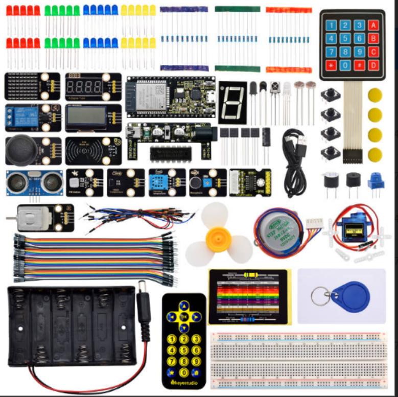 [KS5010] Keyestudio ESP32 Learning Kit Ultimate Edition