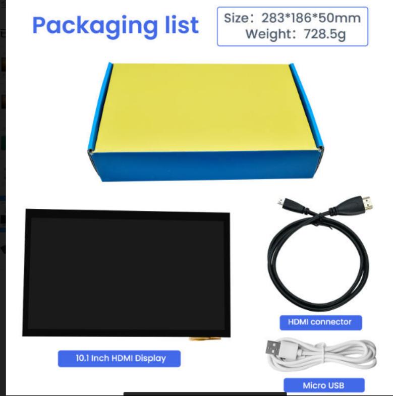 [KT0195] 10.1 inch HDMI Display