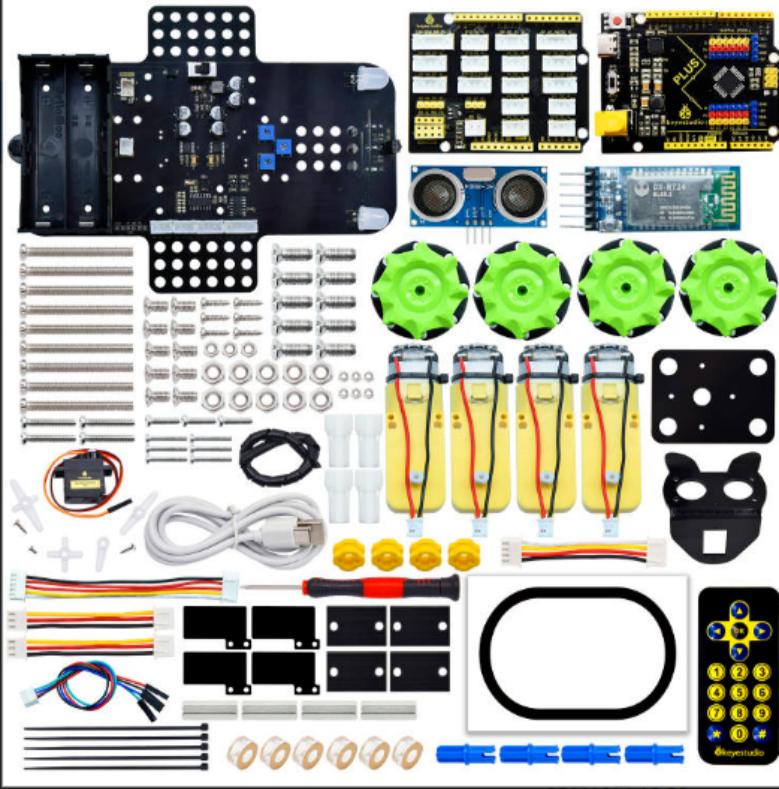 [KS0560] Keyestudio 4WD Mecanum Robot for Arduino 33 $32.00 $31.00 $30.00 SMP0103 Compatible with Raspberry Pi 4B 3B+ 3B